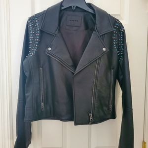 NWOT Blank NYC Studded Moto Jacket